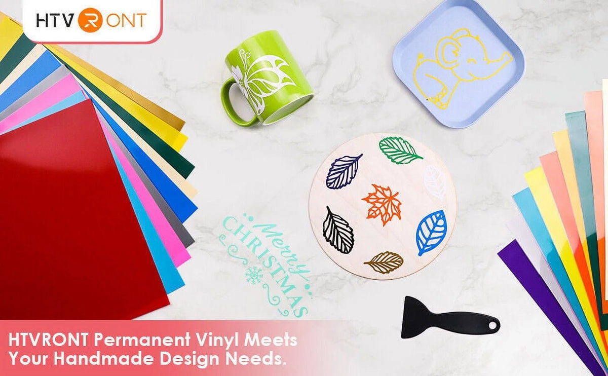 100 Pack 12"x12" Permanent Adhesive Vinyl C9624
