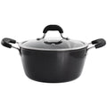 4.5 Quart Dutch Oven with Lid in Black Q356439