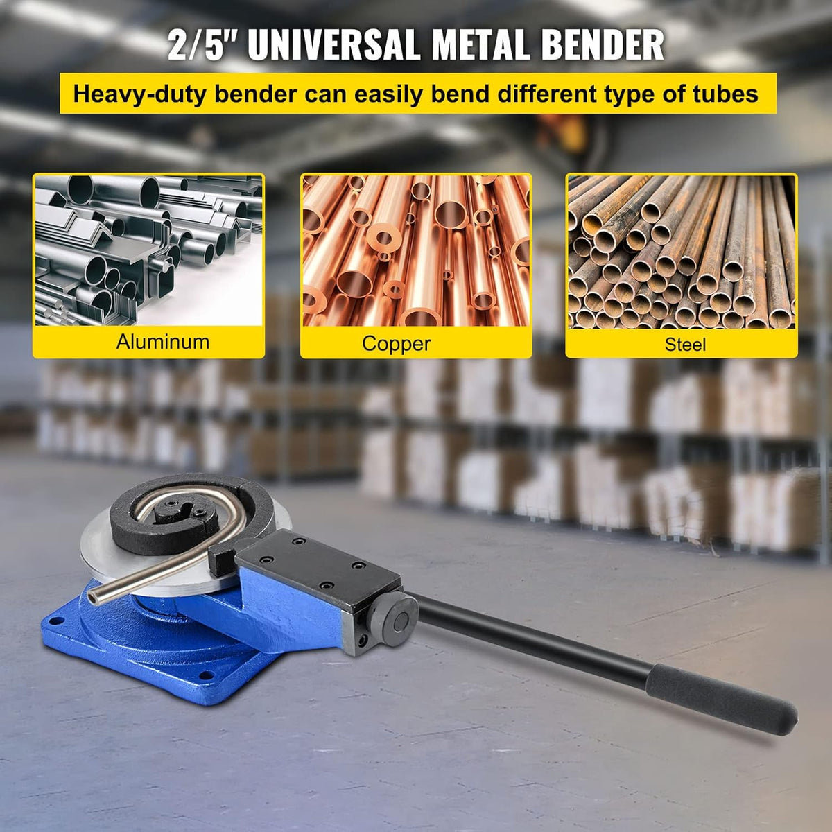 Metal Scroll Bender with 3 Scroll Bender Tools I608936