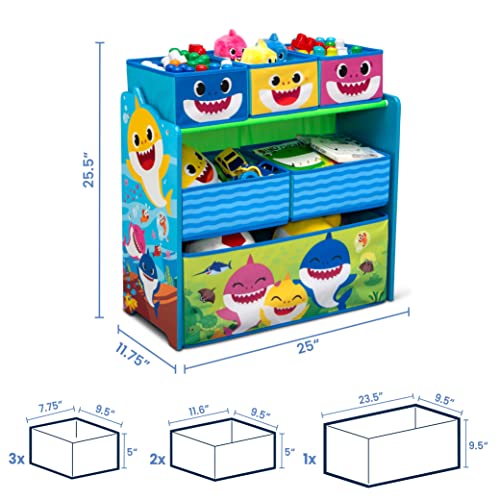 6 Bin Toy Storage Organizer M73035