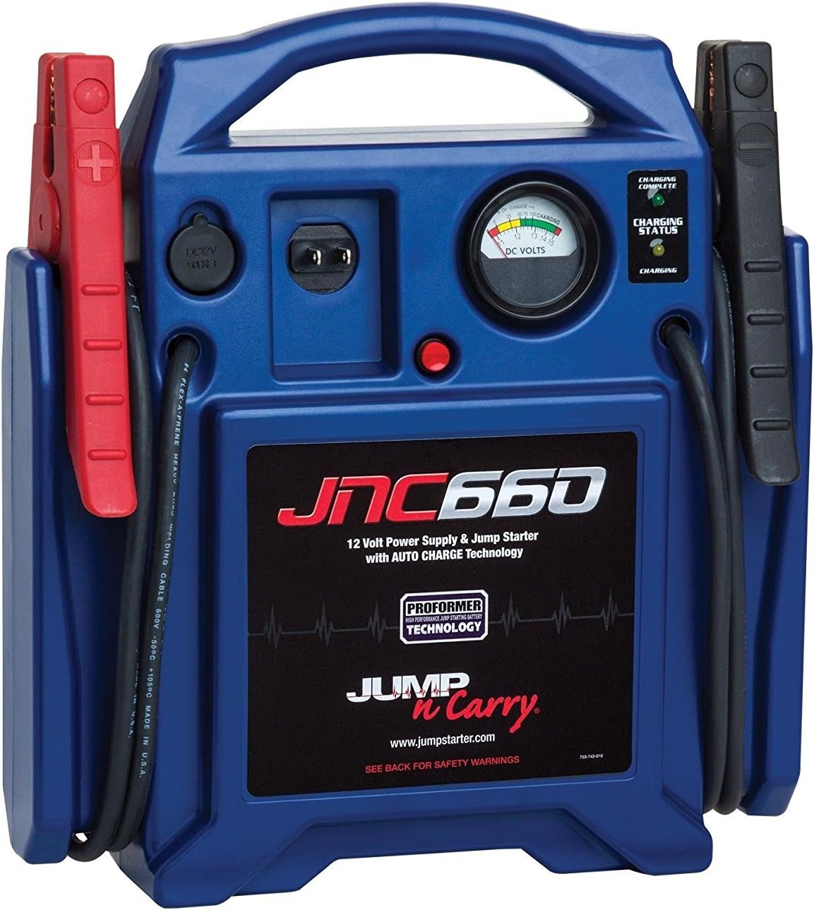 1700 Peak Amp 12 Volt Jump Starter Y986