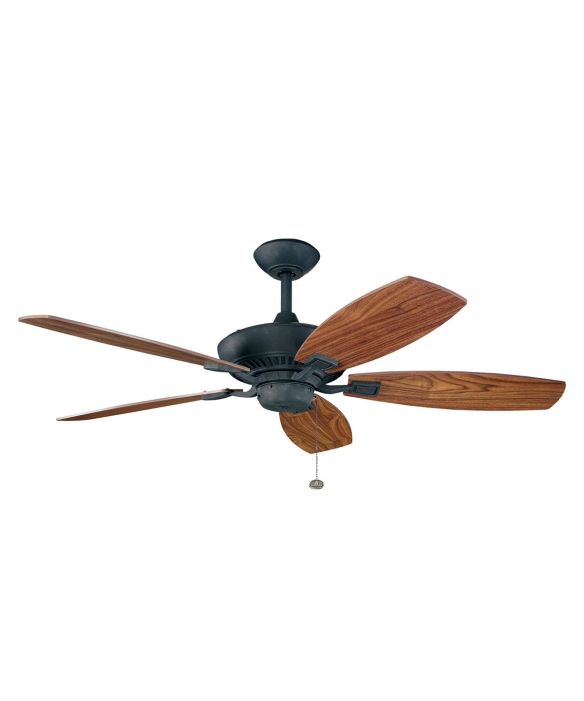 Distressed Black Ceiling Fan E73239