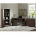 Antique Cherry Rectangular Computer Desk Office Set J465