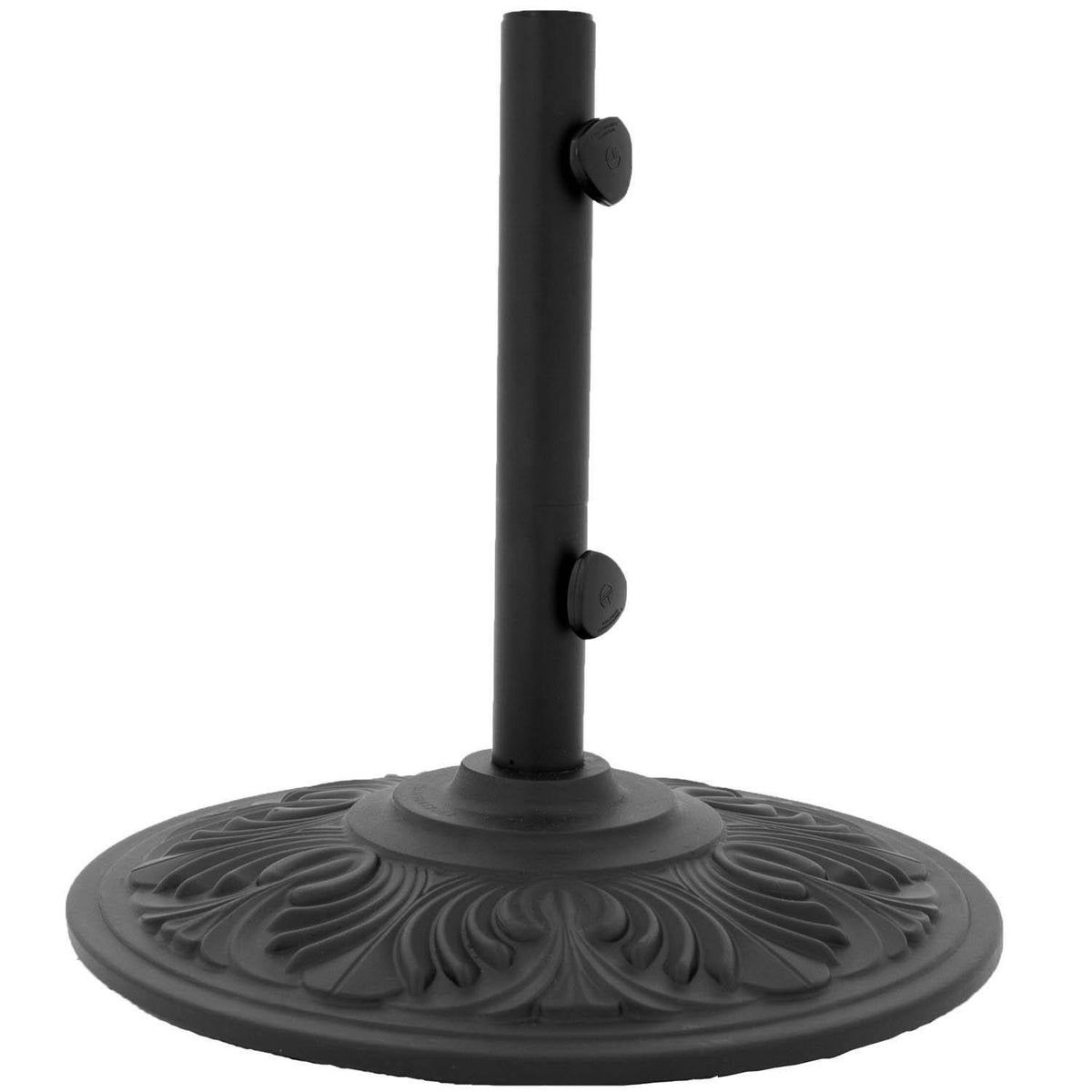 Black Cast Aluminum Patio Umbrella Base N901061