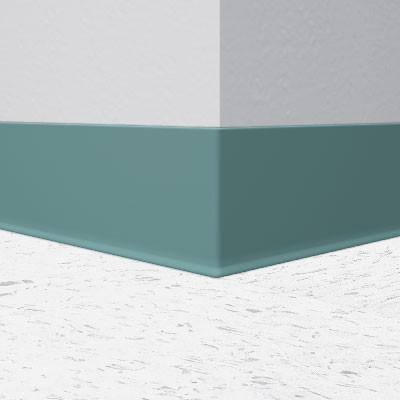Hunter Green Rubber Cove Molding 4x22 x 1/8x22 (30/Box) S48928