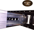 Adjustable Heavy-Duty Aluminum E-Track Decking Beam V3021