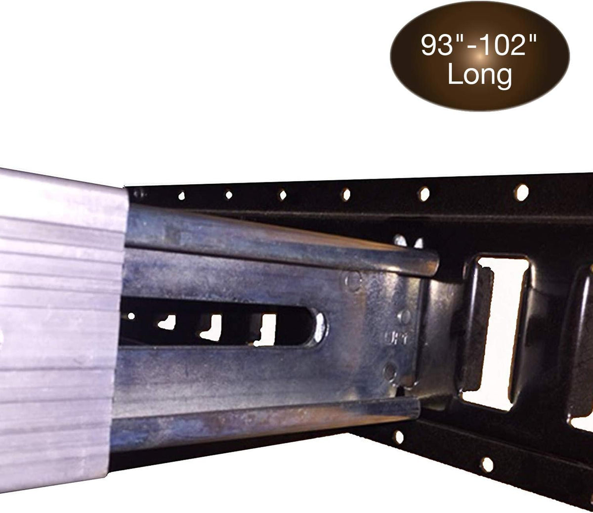 Adjustable Heavy-Duty Aluminum E-Track Decking Beam V3021