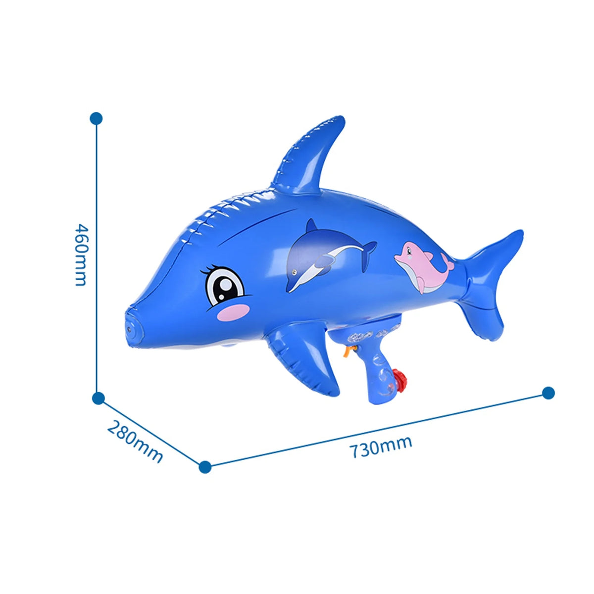 Blue Dolphin Inflatable Pool Hammer L629359