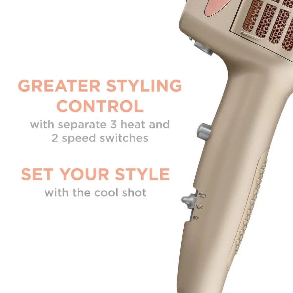 1875W Hair Dryer with 4 Attachments N20312