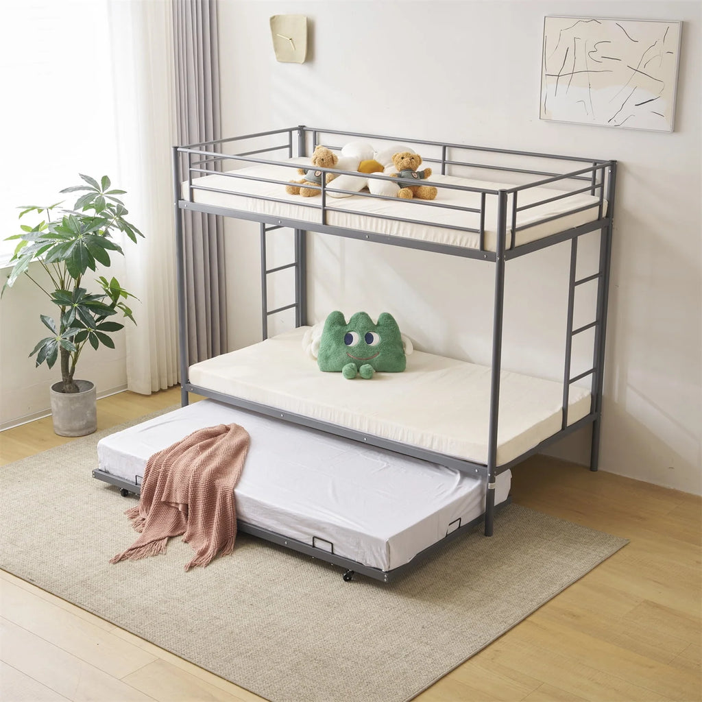Twin over Twin Steel Bunk Beds P454725