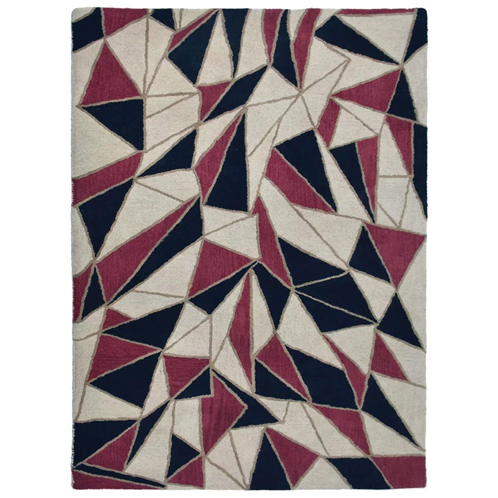 Hand Tufted Contemporary Wool 9'x12' Area Rug H885