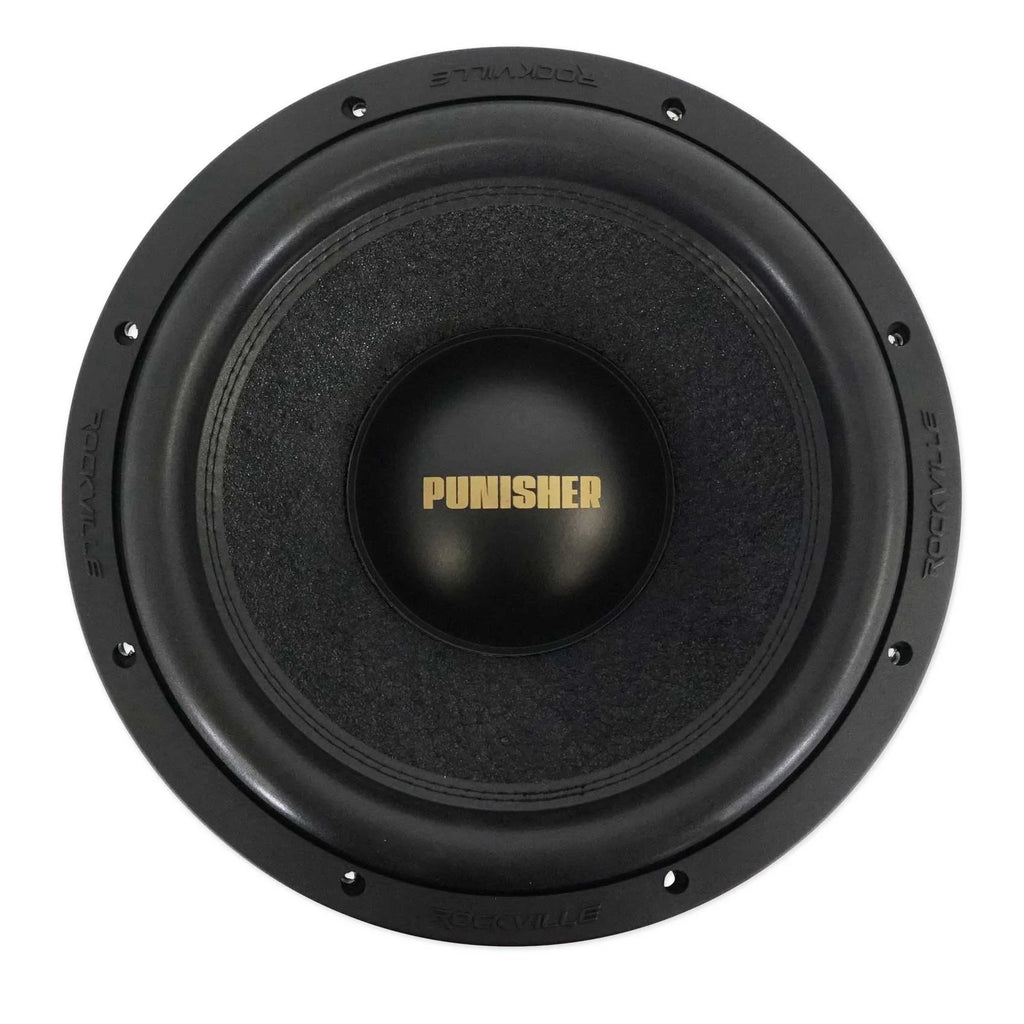 12" 5600w Peak Dual 2-Ohm Car Audio Subwoofer U304591