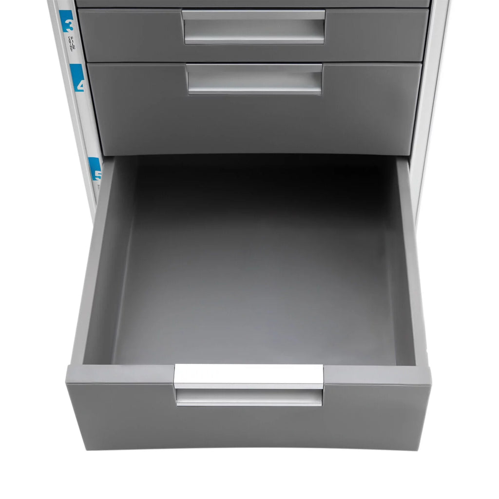 5 Drawer Aluminum Desktop Drawer Organizer X7712