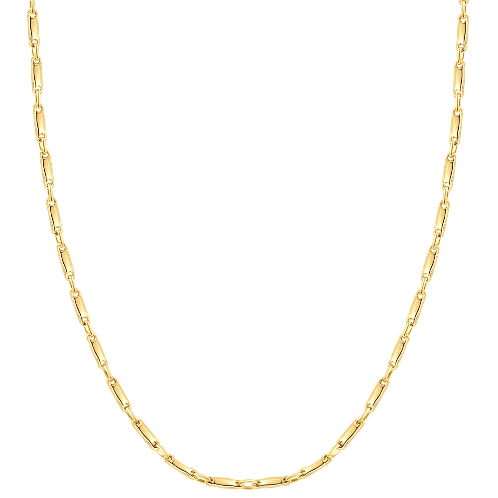 14k Yellow Gold 24" Chain Necklace 10 Grams 2.5mm D647
