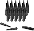 Chrome Solid Steel Spike Wheel Lug Nuts (24pcs) Q868937