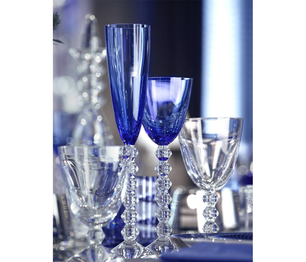 Blue Wine Glass Set of 2 J945