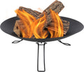 Portable Folding Wood-Burning Steel Fire Pit R4716