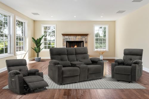 2 Piece Power Reclining Sofa Set Q65056