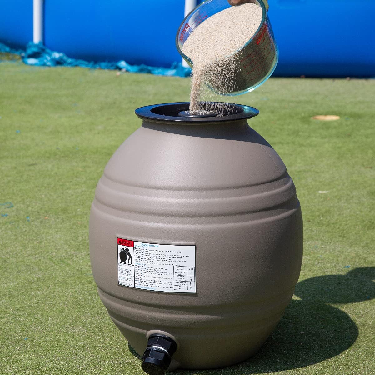 13" Sand Filter Above Ground Swimming Pool Pump Set B921919