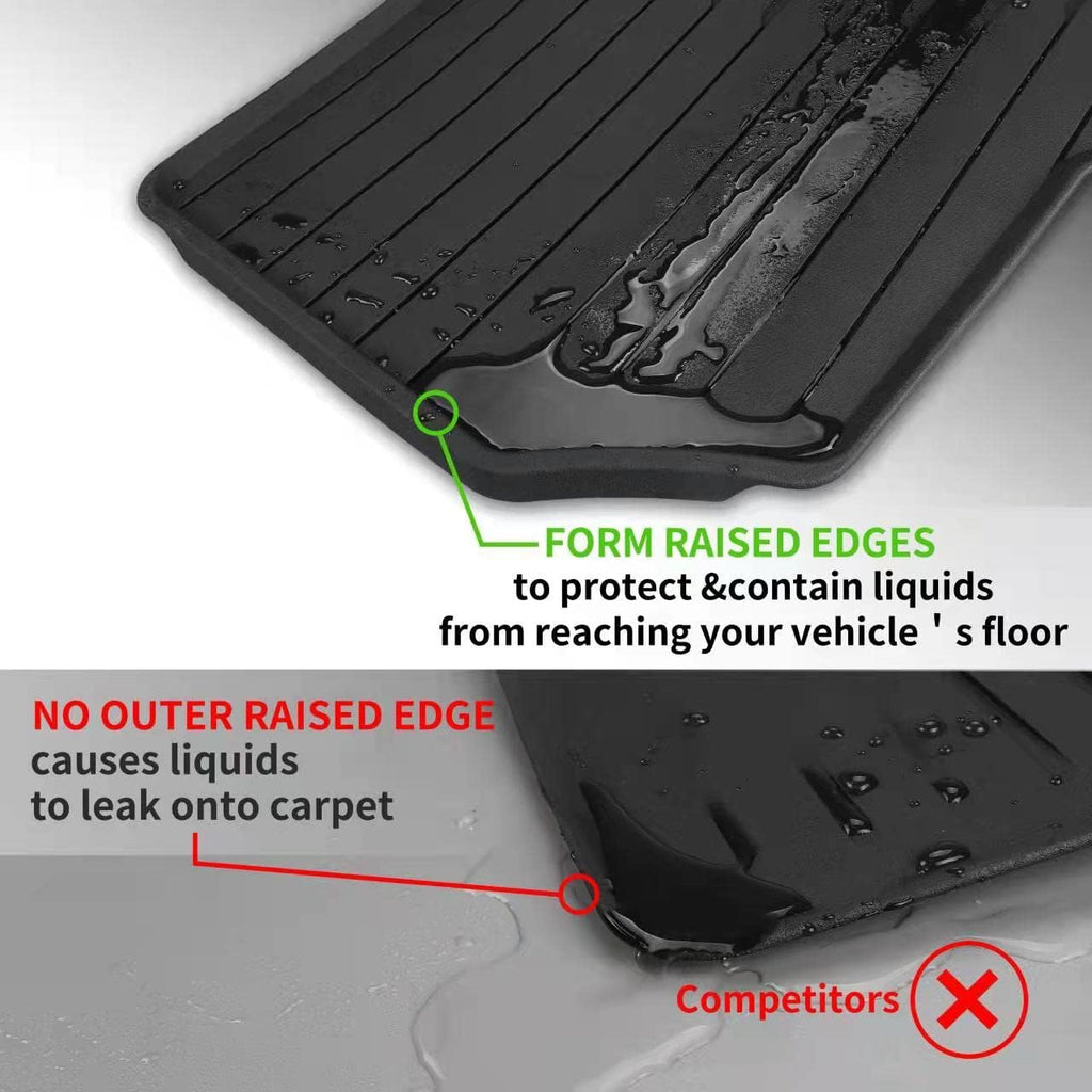 TPE Car Floor Mats 4pcs C9652