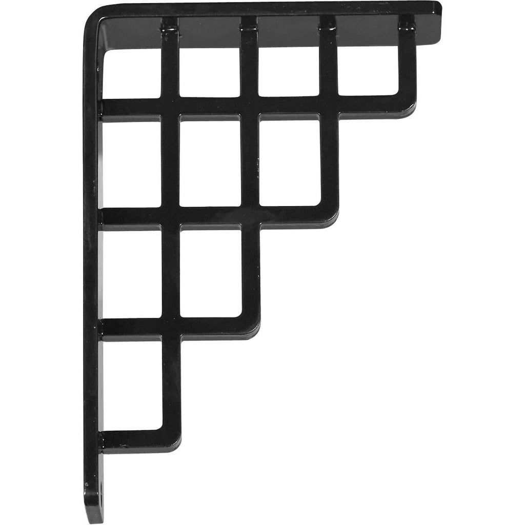 Wrought Iron Bracket Antiqued Bronze Triple Center brace Y612
