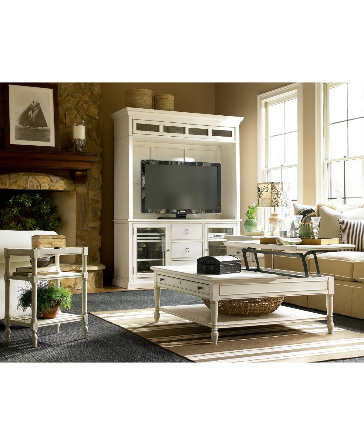 Cotton End Table Q417553