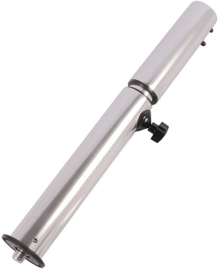 Silver Height Adjustable Table Pedestal Stand Base K59688
