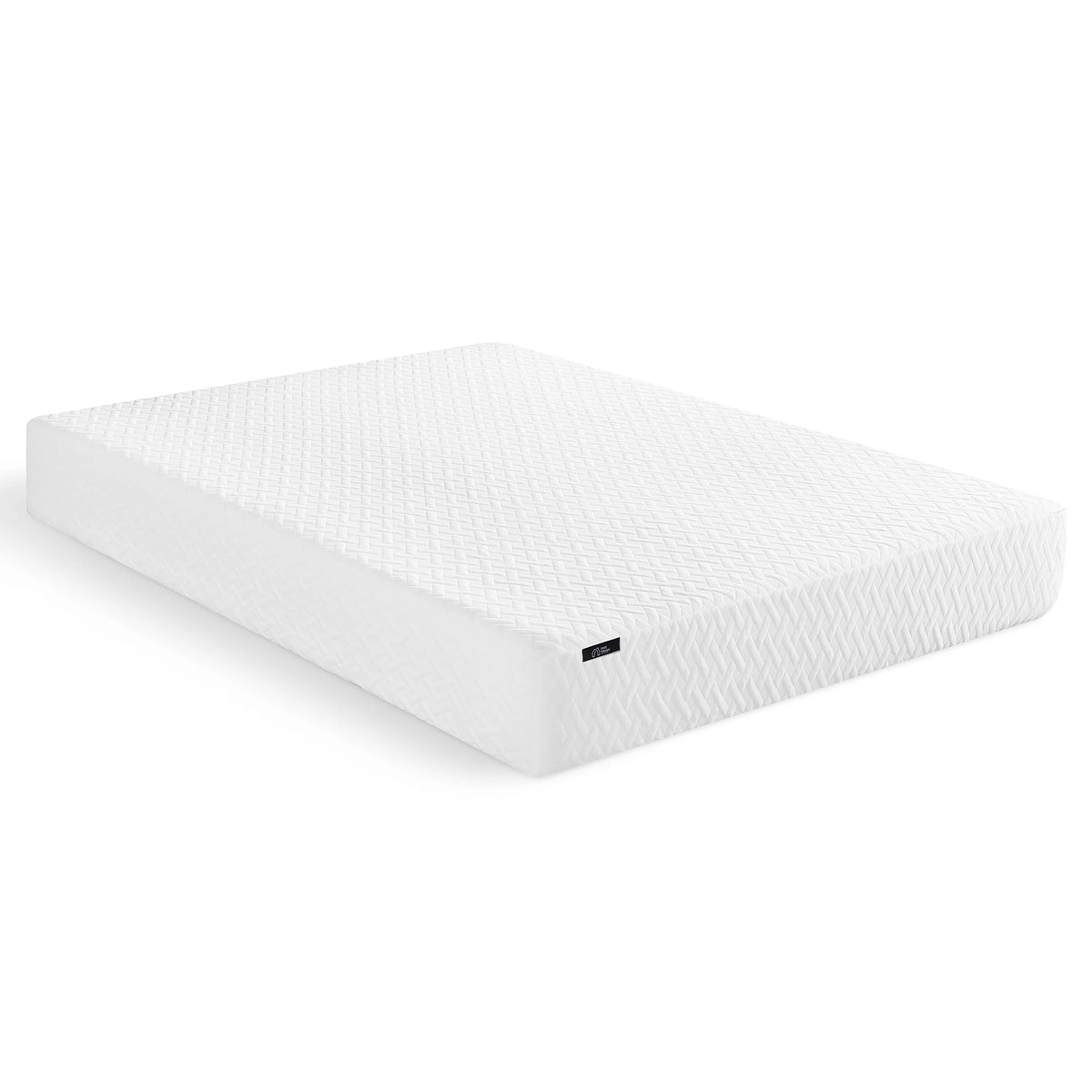 10" Medium Plush Gel Memory Foam Mattress, Queen I420958