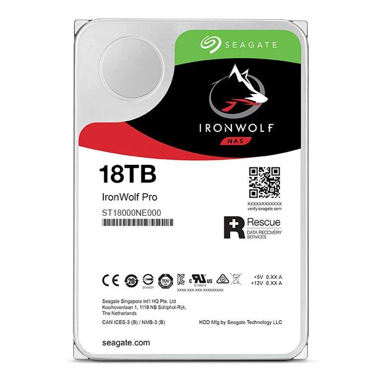 18TB NAS Internal Desktop Hard Drive SATA 6Gb/s 7200 RPM T35369