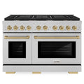 48 6.7 cu. ft. Double Oven Gas Range A4857