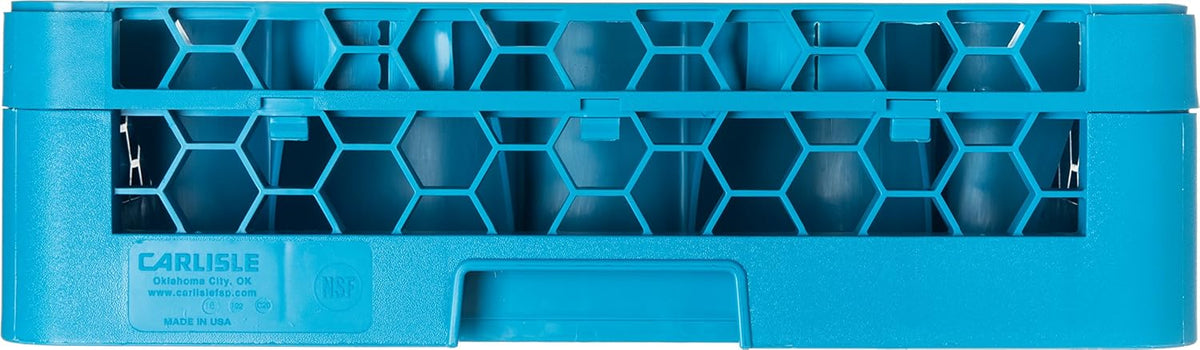20 Compartment Glass Rack with 1 Extender, Blue (Pack of 4) Z412366