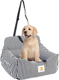 Dog Car Seat with Storage Pocket and Safety Leash S897