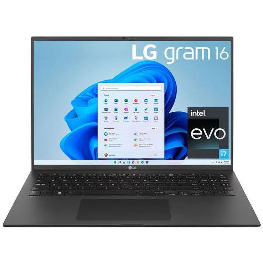 16" WQXGA Notebook Computer, Intel Core i7-1260P 2.1GHz, 16GB RAM, 1TB SSD, NVIDIA GeForce RTX 2050 4GB, Windows 11 Home, Charcoal Gray V350