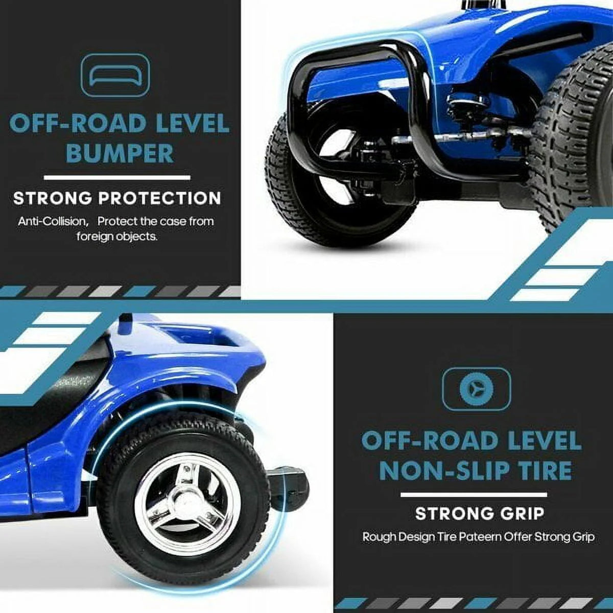 4 Wheel Folding Electric Mobility Scooter K2011