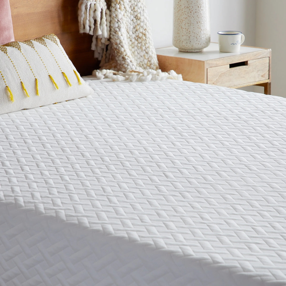 10" Medium Plush Gel Memory Foam Mattress, Queen I420958