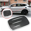 Carbon Fiber Style Fuel Tank Cover Trim Gas Cap Overlay F14658