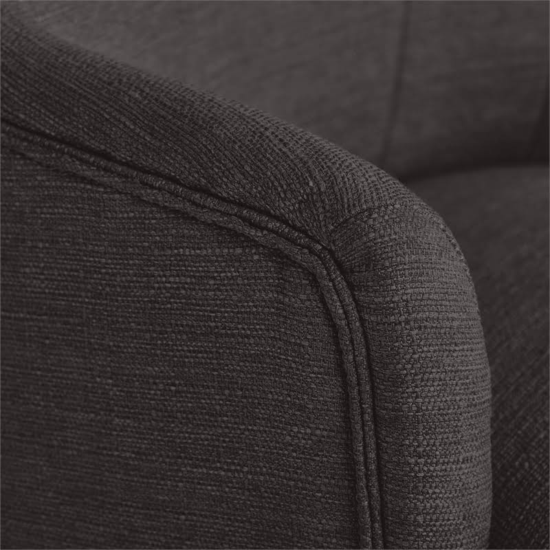 Graphite Twill Fabric Office Chair H465193