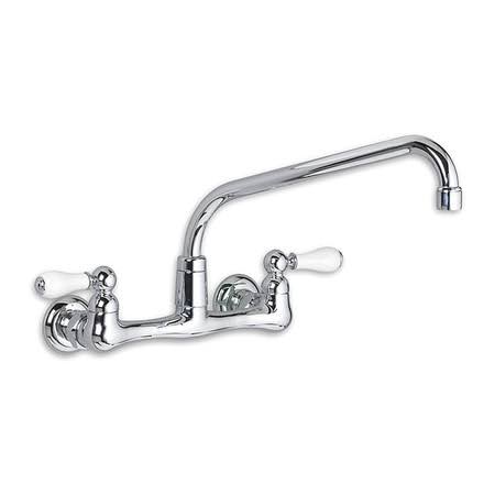 Polished Chrome Wall Mount Kitchen Faucet P1467