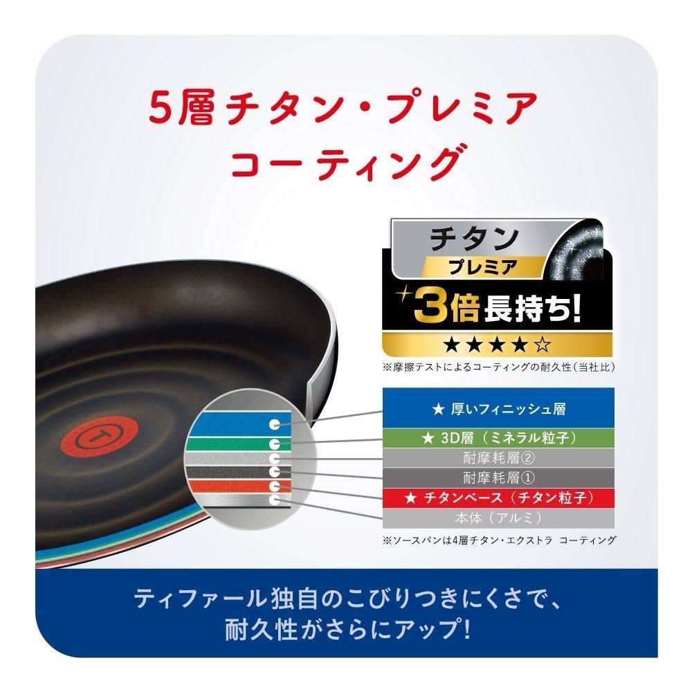 9-Point Frying Pan Set with Lid C3977