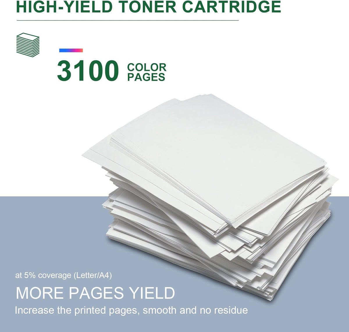Cyan Toner Cartridge for HP Printer A5901