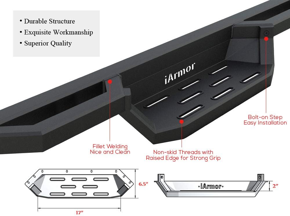 Drop Steps Running Boards Rocker Slider P77388