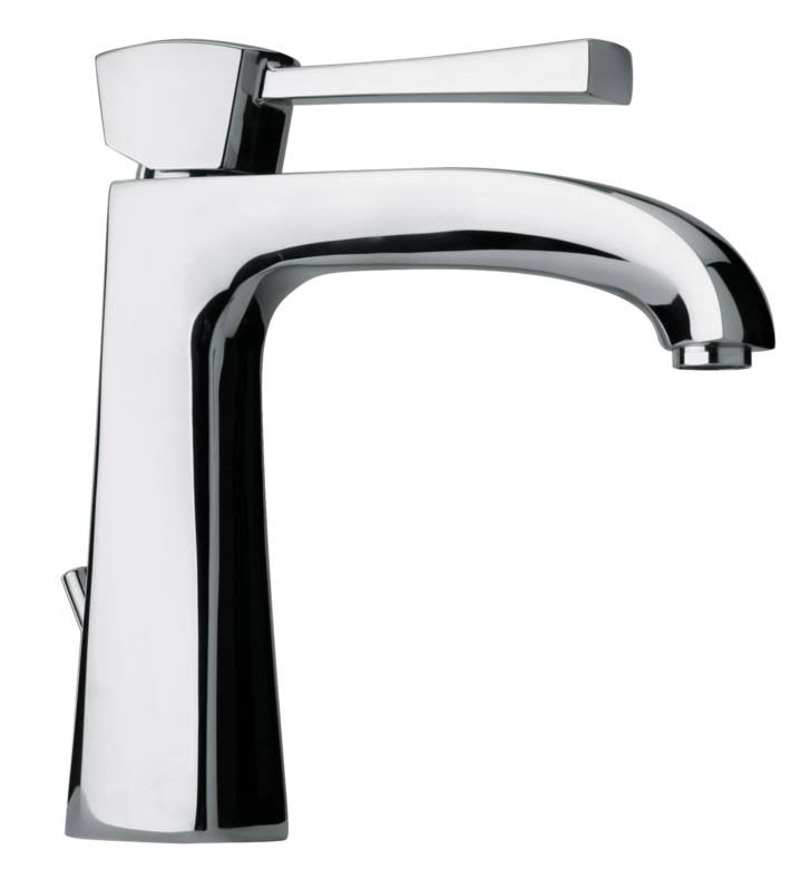 Single Lever Handle Lavatory Faucet Brushed Nickel D40915