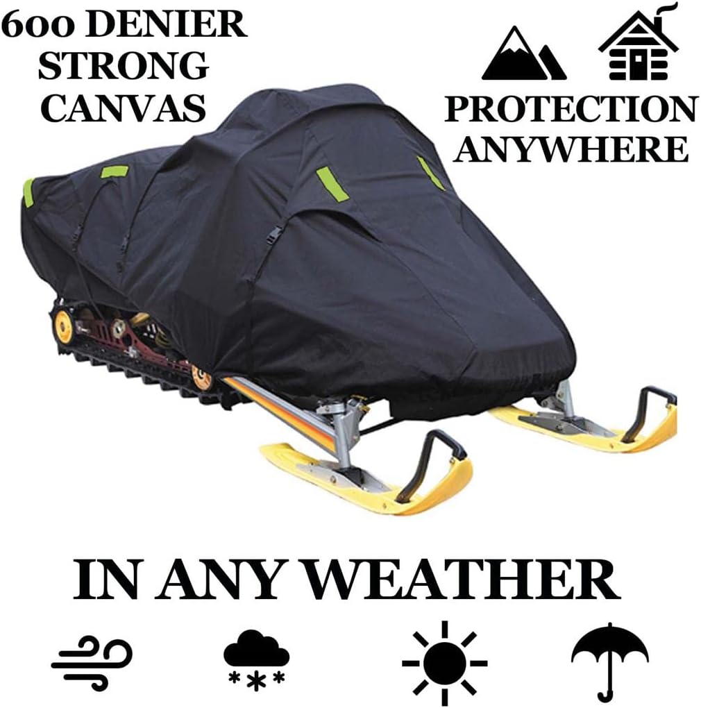 Trailerable 600 Denier Snowmobile Cover Z5137