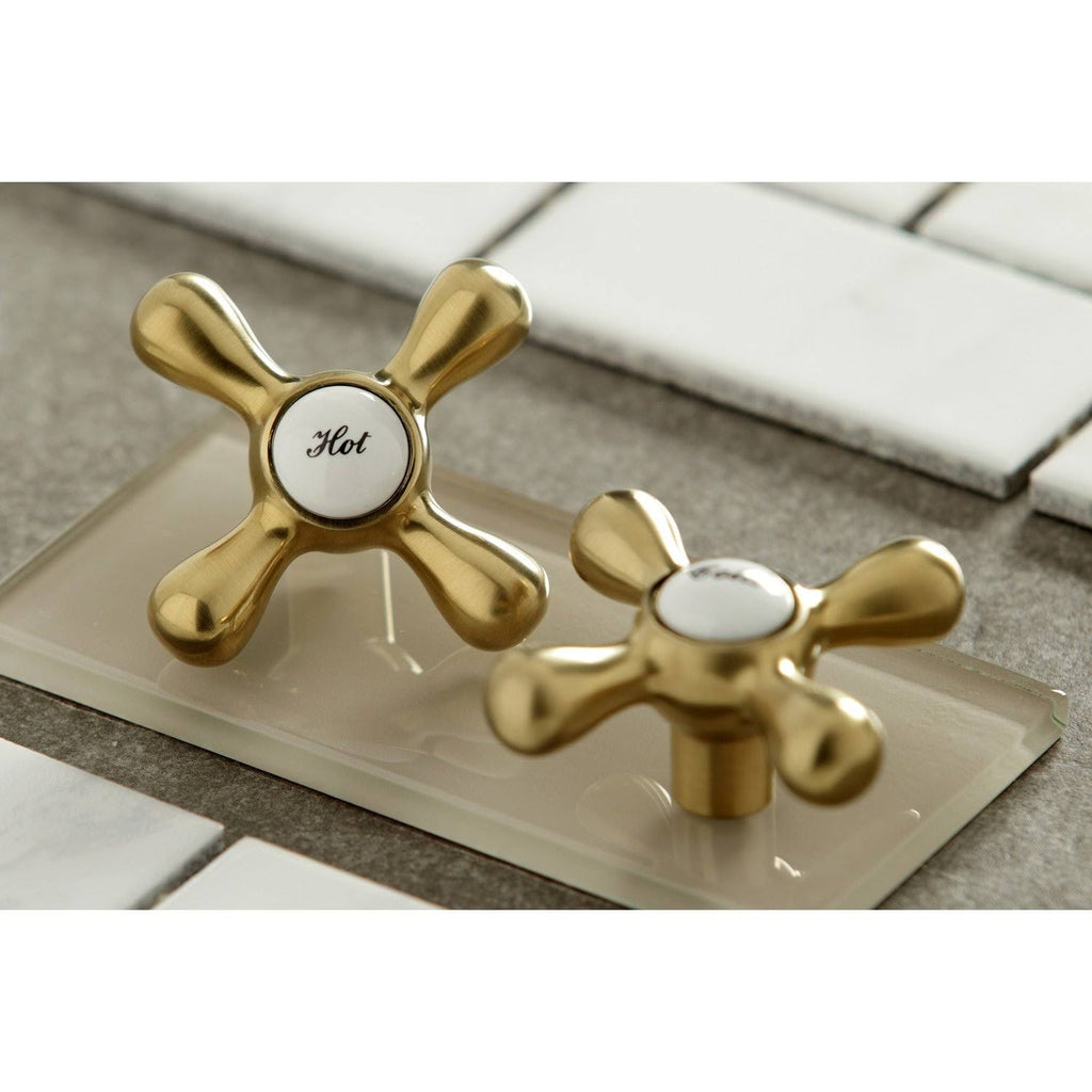 Brushed Brass Adjustable Wall Mount Kitchen Faucet I5066