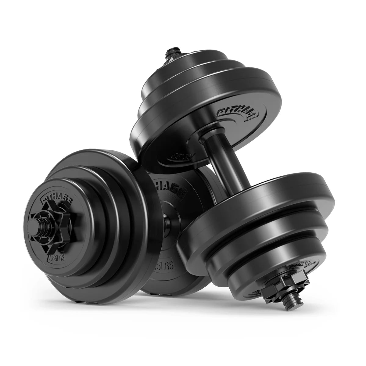 Adjustable Weight Dumbbell Set of 2 20lbs Q300562