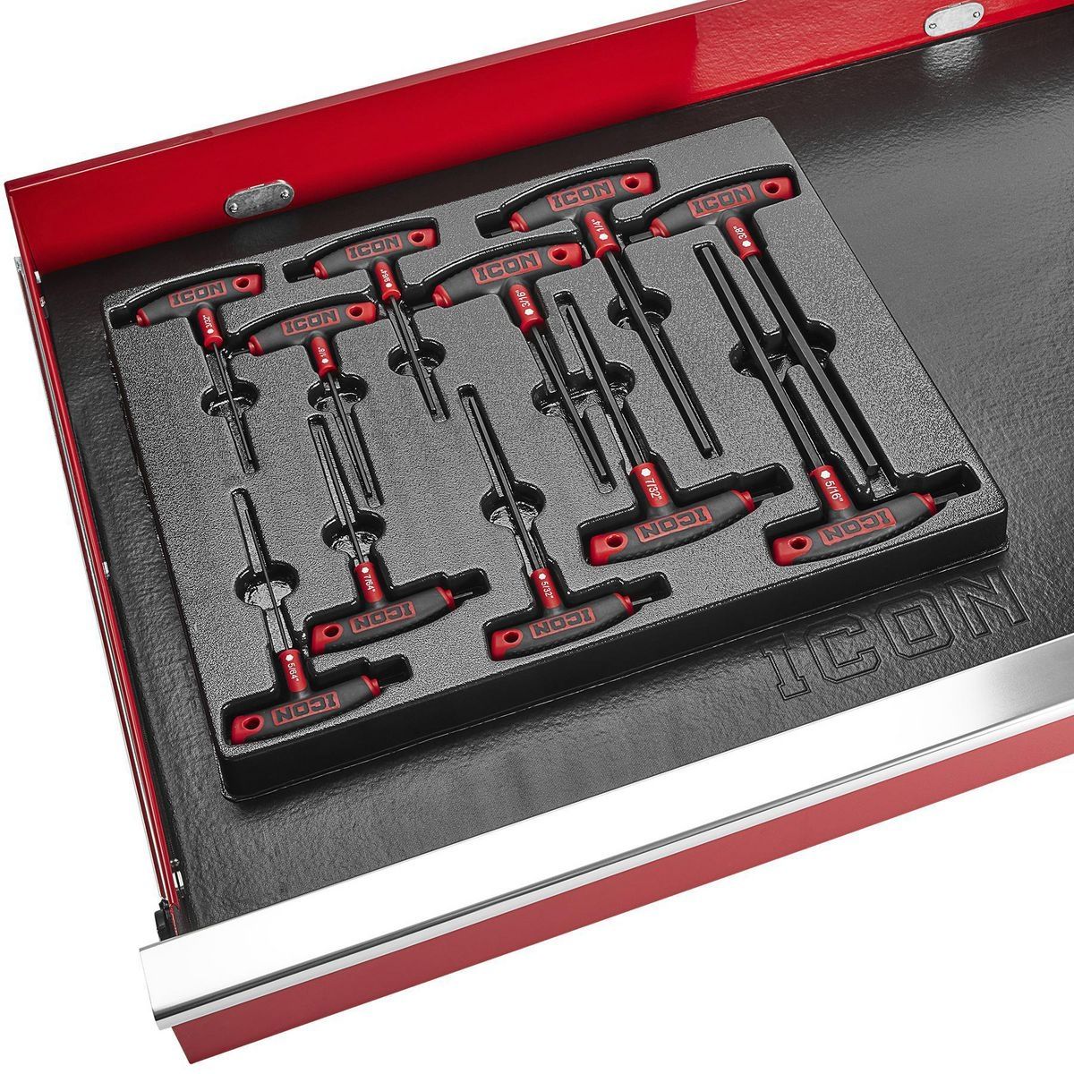11 Piece T-Handle Hex Key Set Q9278