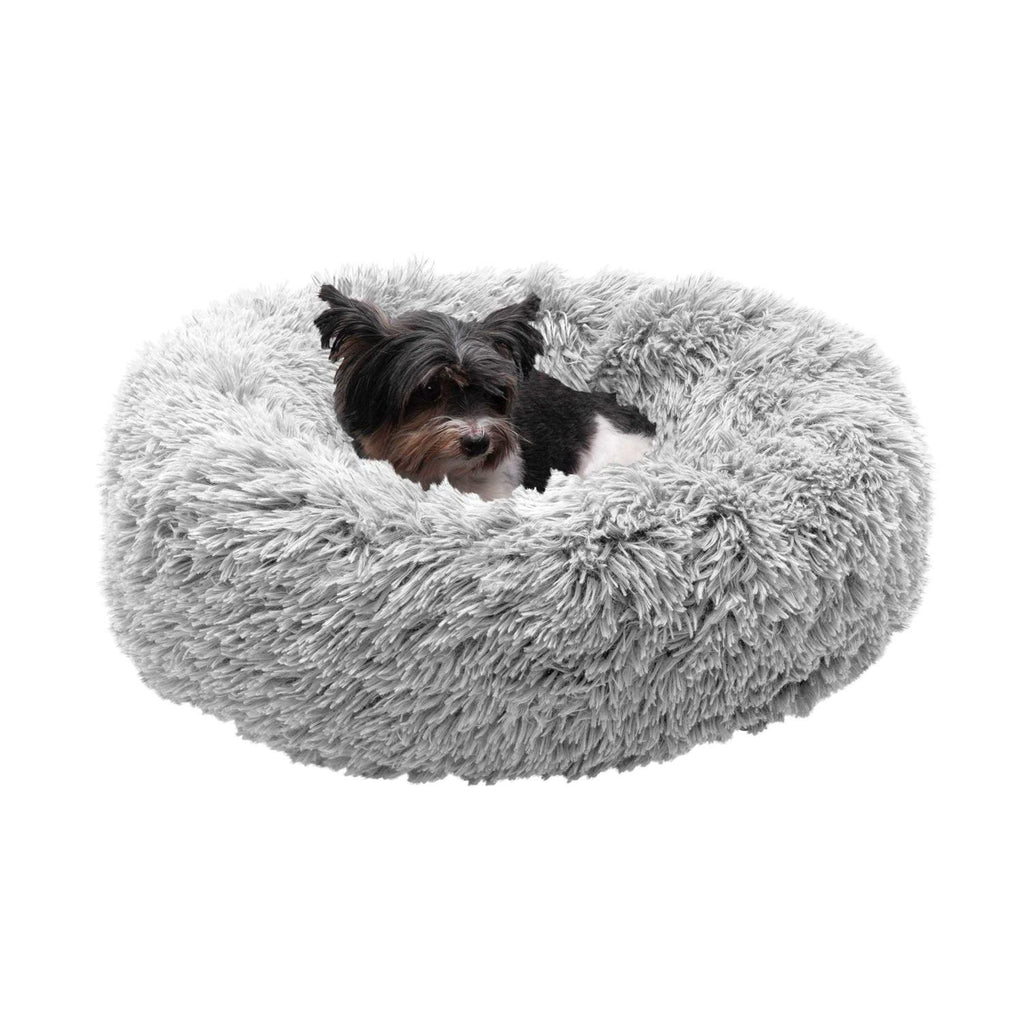 Long Fur Donut Dog Bed N3322