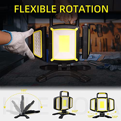 Portable LED Magnetic Work Light with 5 Light Modes A332702