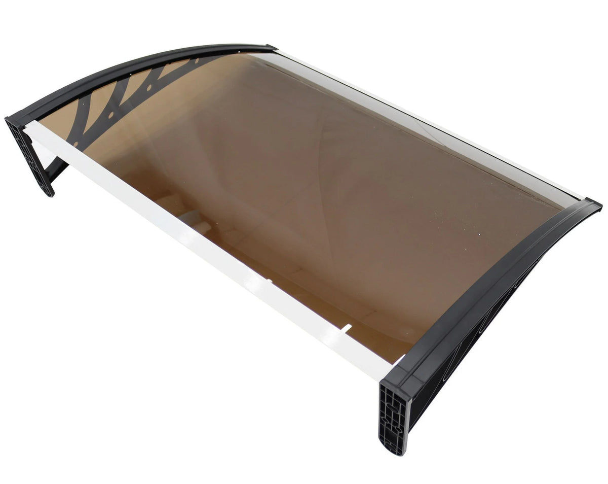 30"*40" Polycarbonate Awning Dark Brown I852