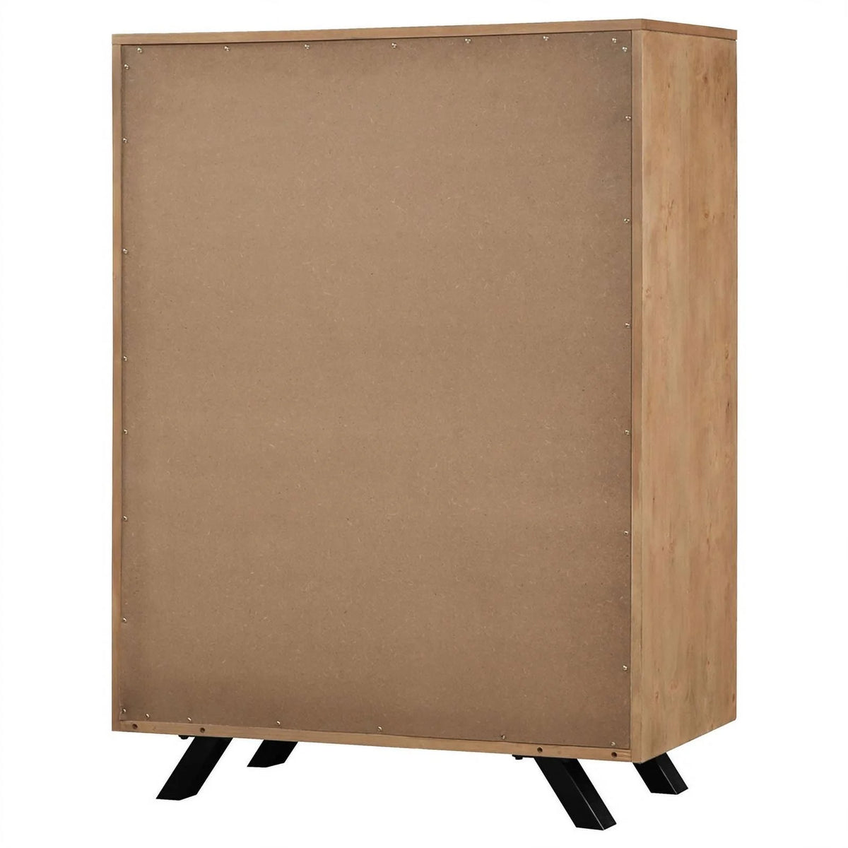 Light Honey Brown 5-drawer Rectangular Chest I93488